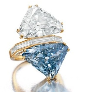 Bulgari Blue Diamond Ring