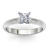 princess engagement rings princess solitaire engagement ring