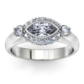 white gold engagement rings marquise engagement ring