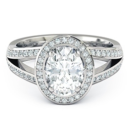 oval engagement rings