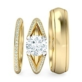 Yellow Gold Wedding Ring Sets Yellow Gold Wedding Ring Sets