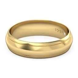 Men's Yellow Gold Wedding Ring Men's Yellow Gold Wedding Ring