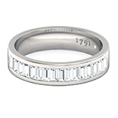Baguette Diamond Wedding Ring Baguette Diamond Wedding Ring