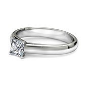 Princess cut engagement rings
