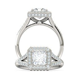 Unique one-off diamond ring