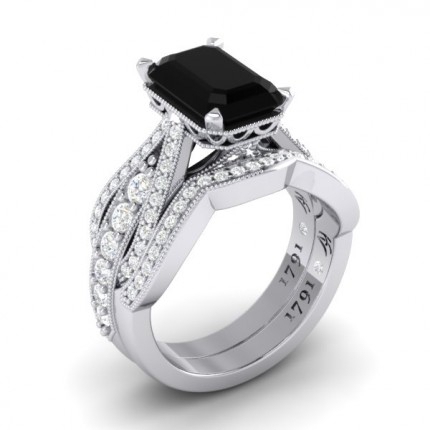Nichole Vella Wedding Ring Diamond Band in Platinum 950 AU - Main View