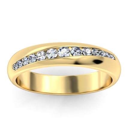 Ignite Custom Design Diamond Ring in 18kt Yellow Gold AU