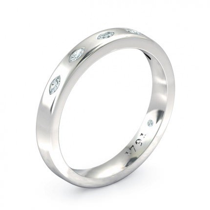 Duchess Celebration Ring in 18kt White Gold AU - Main View
