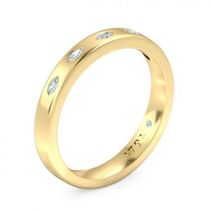Duchess Celebration Ring in 18kt Yellow Gold AU - Main View