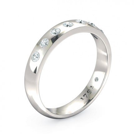 Radiosa Celebration Ring in Platinum 950 AU - Main View