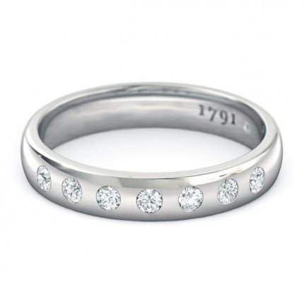 Radiosa Celebration Ring in Platinum 950 AU