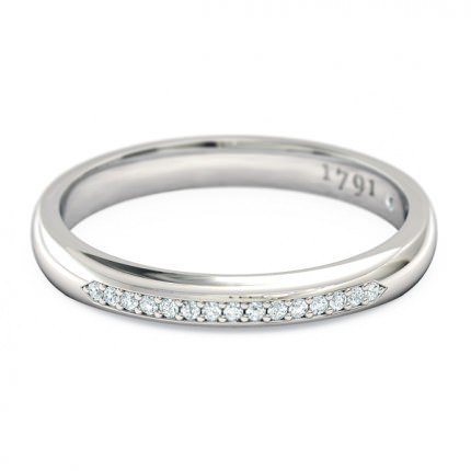 Verita Celebration Ring in 18kt White Gold AU
