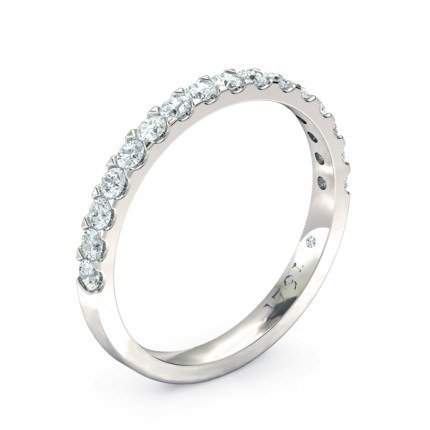 Scintillare Celebration Ring in 18kt White Gold AU - Main View