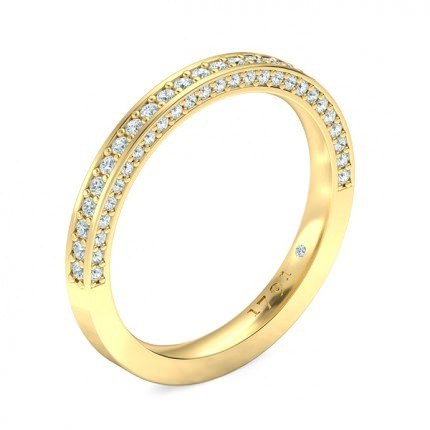 Sempre Celebration Ring in 18kt Yellow Gold AU - Main View
