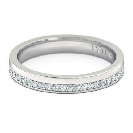 Bella Celebration Ring in 18kt White Gold AU