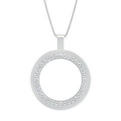 Bella Diamond Necklace in Platinum 950