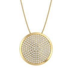Passione Diamond Necklace in 18kt Yellow Gold
