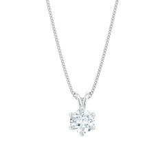 1791 Classic Round Brilliant Diamond Necklace in 18kt White Gold