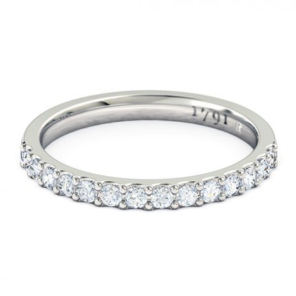 Priana Women's Wedding Band in Platinum 950 AU