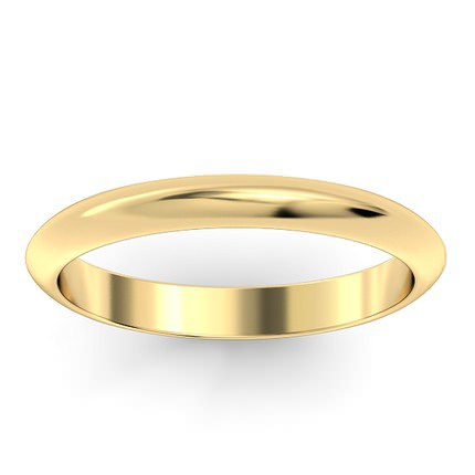 1791 Wedding Band in 18kt Yellow Gold AU