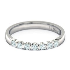 Eternal Women's Wedding Band in Platinum 950