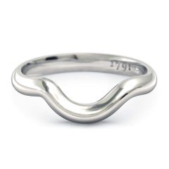 Embrace Women's Wedding Band in Platinum 950
