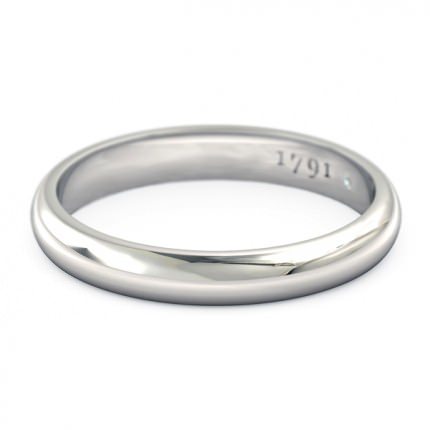 Ignite Women's Wedding Band in Platinum 950 AU