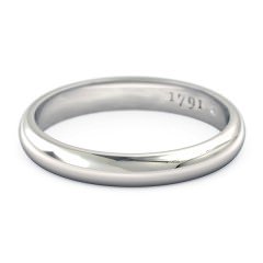 Ignite Women's Wedding Band in 18kt White Gold