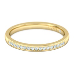 Spellbound Women's Wedding Band in 18kt Yellow Gold