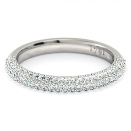 Passione Women's Wedding Band in Platinum 950 AU