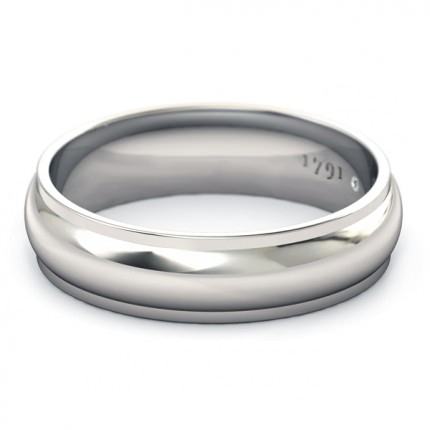 Passione Men's Wedding Band in Platinum 950 AU