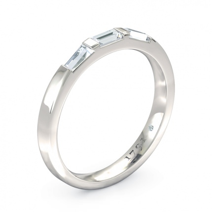 Speranza Women's Wedding Band in Platinum 950 AU - Main View