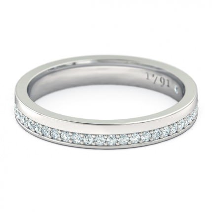 Bella Women's Wedding Band in Platinum 950 AU